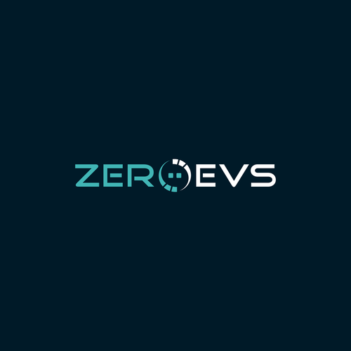 Logo for the emerging electic vehicle charger market, with a subtle emphasis on net zero Design by zephyr♬