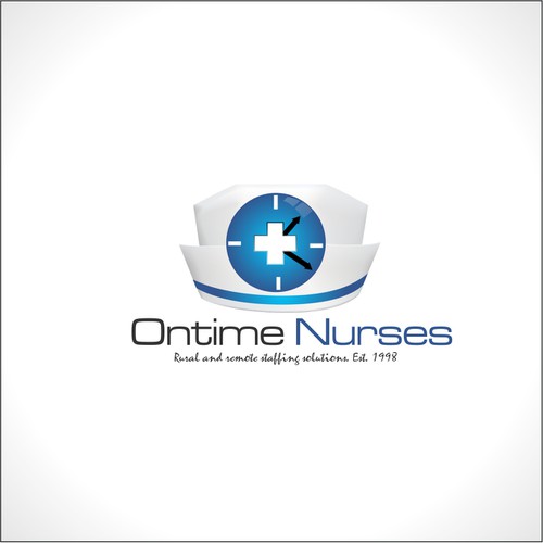 logo and business card for Ontime Nurses Diseño de ROSARTS