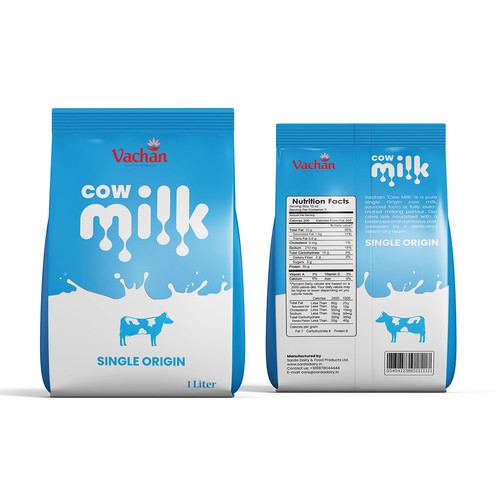 Vachan Cow Milk Design by Experiva