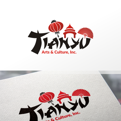 Create a modern artistic logo and branding with oriental taste for ...