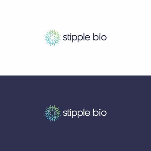 Design a logo for a biotech that uses "molecular stippling" to map out cancer's vulnerabilities Design by immortal™