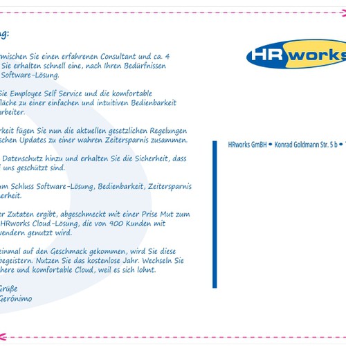 Postkarte Wechsel In Die Cloud Postcard Flyer Or Print Contest 99designs