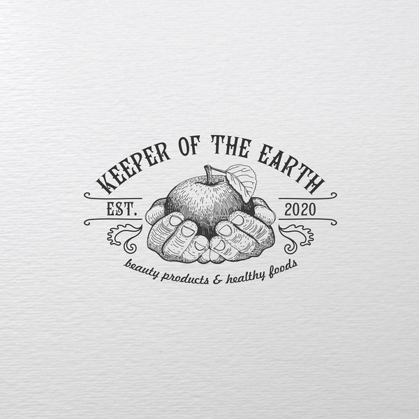 Logo for organic farm