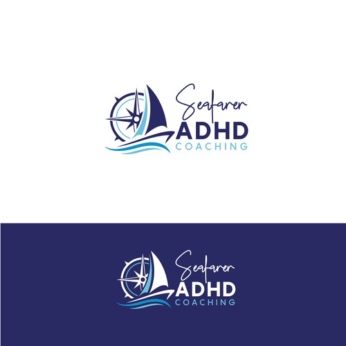 Abstract sailboat logo to evoke navigation and adventure Design by souart