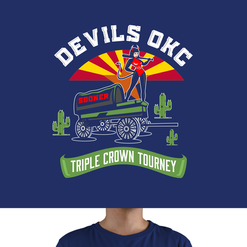 Design di AZ Devils > OKC Triple Crown Tournament T-Shirt Design di Grace's_Secret