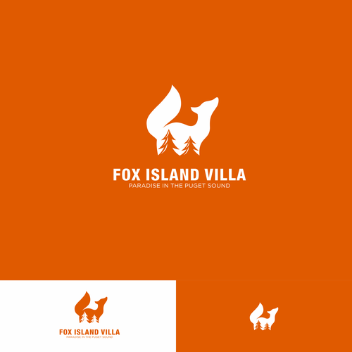 Design a Vacation Home Logo that Depicts Paradise on Fox Island Design by SWARN " O