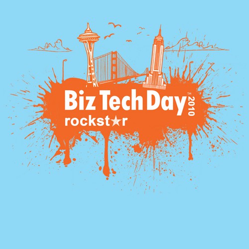 Give us your best creative design! BizTechDay T-shirt contest Design by MBUK