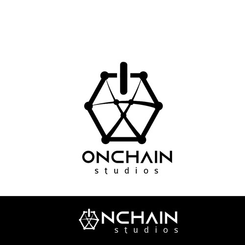 Logo for new Blockchain Gaming company Diseño de Yanet GR