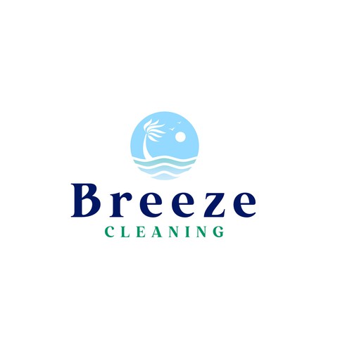 Breeze Cleaning Logo Design by joysdesign