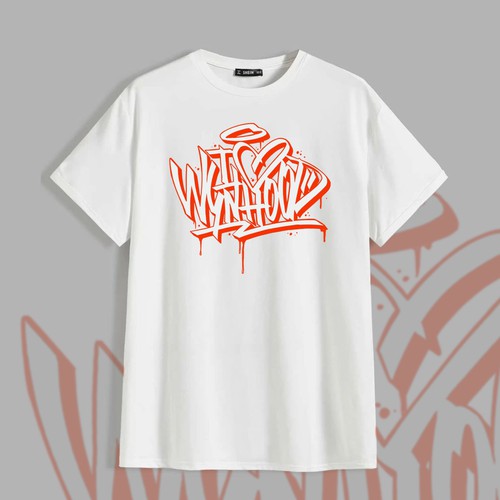 Graffiti-theme design for a new clothing brand in the Wynwood Neighborhood of Miami, Florida. Design réalisé par lamb ok