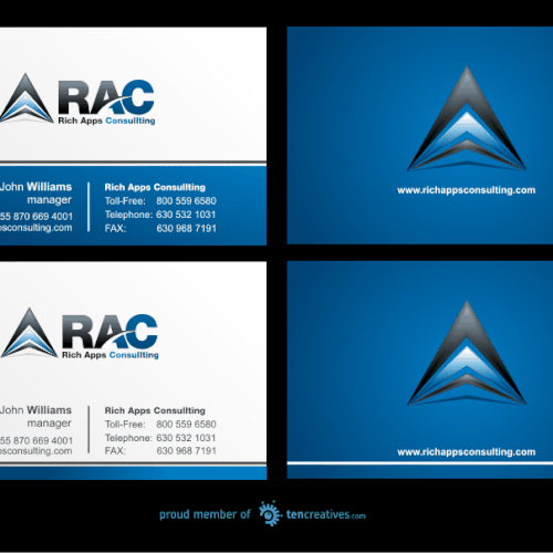 72 Hour Contest -- Rich Web App Company.. Design by ulahts