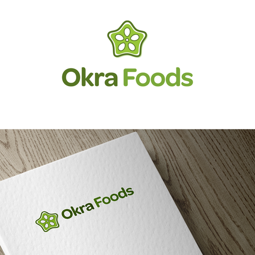 Okra inspired logo design Design by KD_Logo