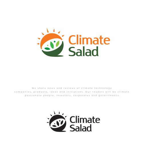 New climate tech news and reviews website needs an awesome logo Design by papercl!pdesign