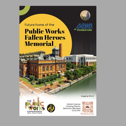 Raise awaress of Public Works and get your designs in the hands of international businesses Design by Creativedzine