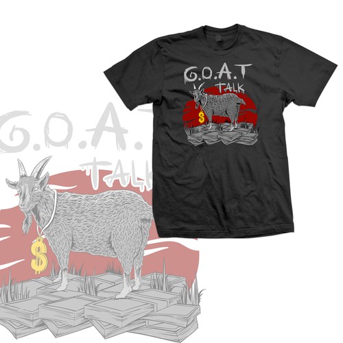 Unique, Urban Design for G.O.A.T  Tshirt