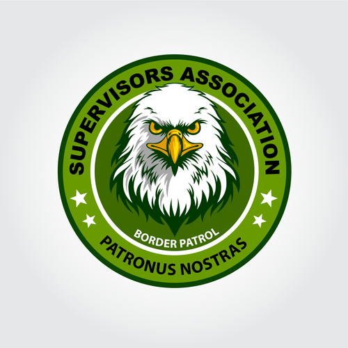 Border Patrol Supervisors Association Eagle Logo Design Design by Antonius Agung