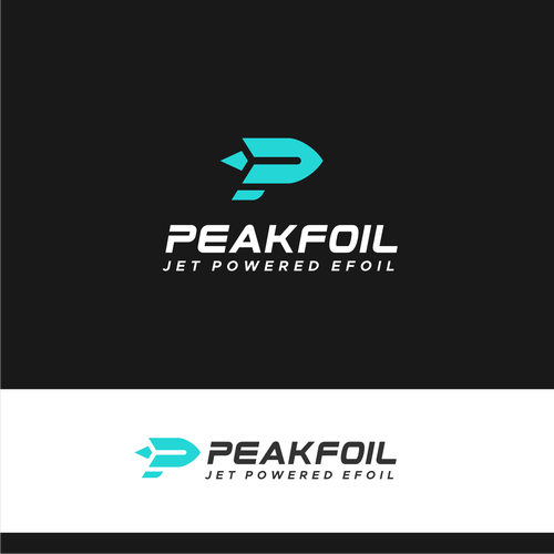 Logo design for a highly innovative jet powered eFoil board Design by HenDsign™