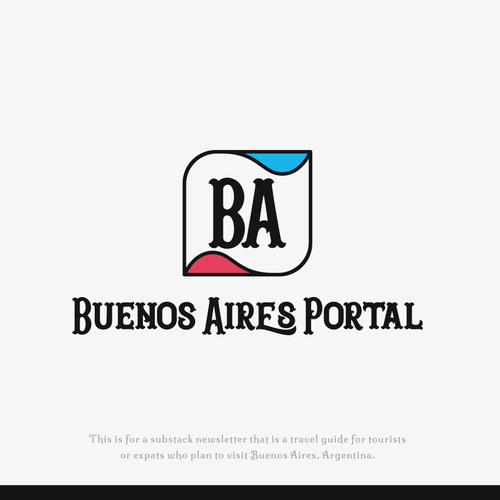 Logo for Substack Publication about Buenos Aires Design by FoxPixel