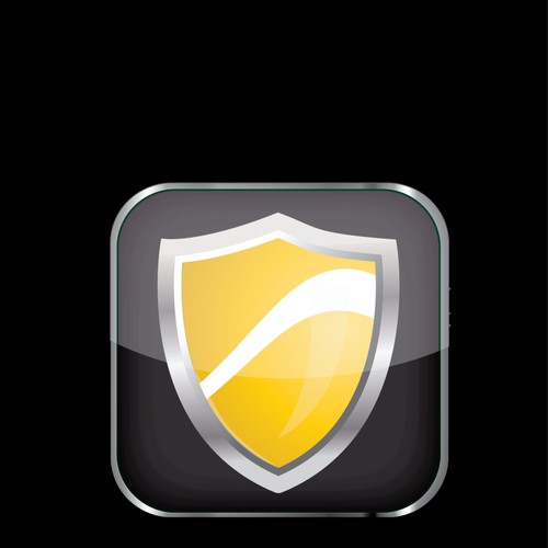 Diseño de Iphone Security App Logo de blueraven