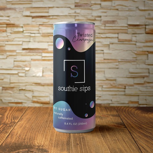 Minimalist beer can design Design by Feather Art Design Studio