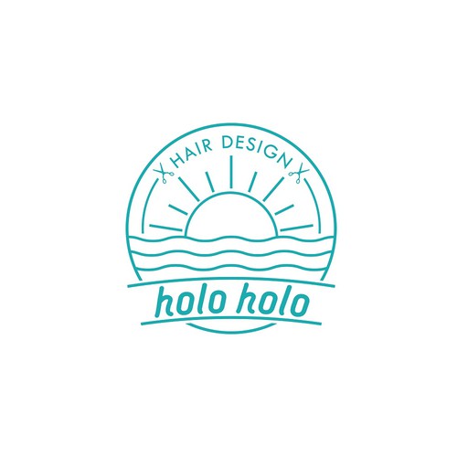 "holo holo Hair Designのためにシンプルかつ印象に残るセンスのいいデザインをお願いします。" ganador Logotipos por fashionabledesigner