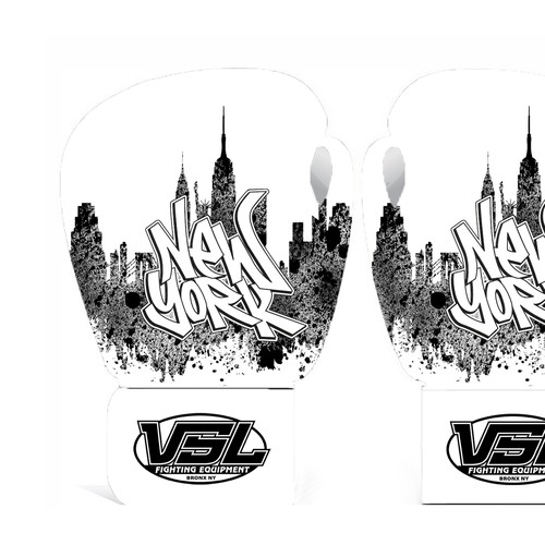 NYC Boxing Gloves Design by Simeo