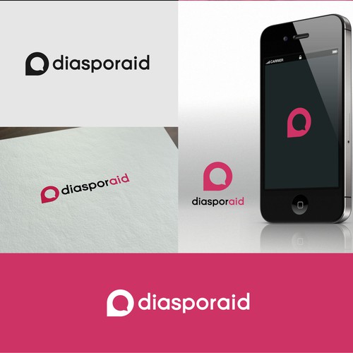 Design a powerful logo for diasporaid, an impact-oriented network/platform for expats Design by pronine9