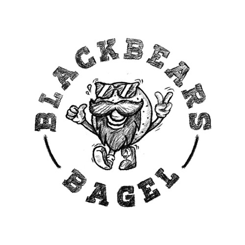 Blackbears Bagel Design by Arti95