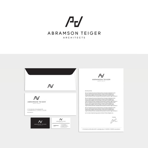 Award winning ARCHITECTURAL firm is re:branding its image. Design by MaisonTamaraLaciArt