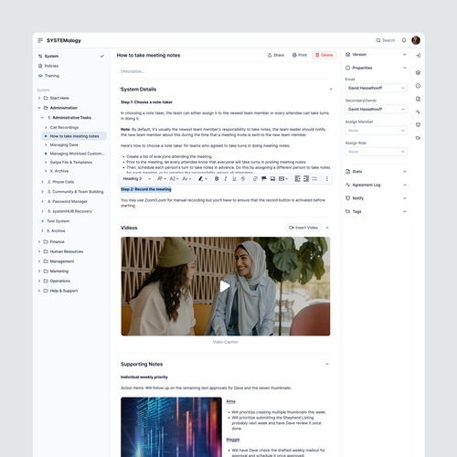 Redesign of SaaS UI Design by It's My Design