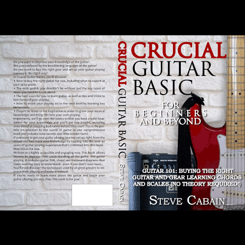 Need a powerful and eye catching design for a book about guitar. Design by Horoscope