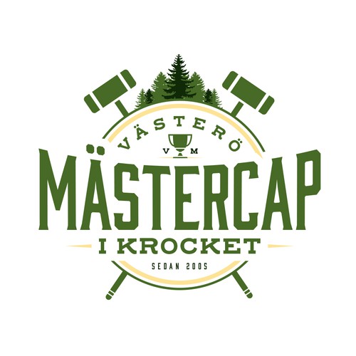 Legendary croquet tournament in Sweden. First logo ever. Looking for unique croquet vibe, creativity, and retro look! Design by TJCD