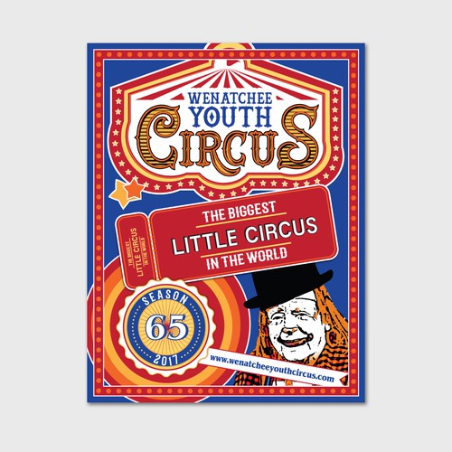 Circus Program Cover Diseño de azziella