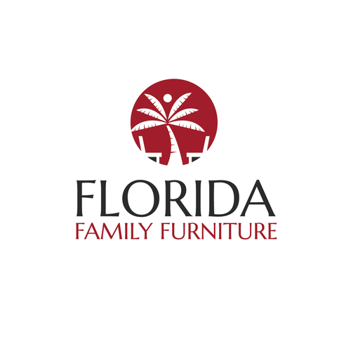 logo that displays the image of a family owned furniture store that sells quality at discount prices Design by Web Bloom Creatives
