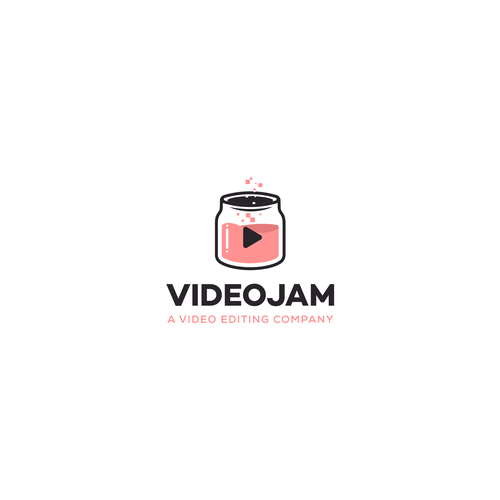 Cool logo for video editing company combining creativity and tech Design by Nine™