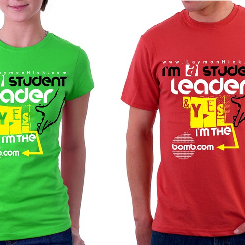 Design My Updated Student Leadership Shirt Réalisé par miljandesign