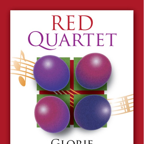 Glorie "Red Quartet" Wine Label Design Design von Tiger