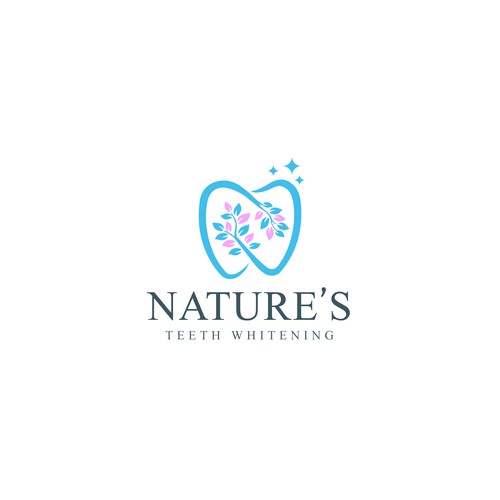 Nature's Teeth Whitening - Needs a Natural Company Logo Design by Creative Selection