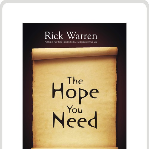 Design Rick Warren's New Book Cover Réalisé par Sijo Xavier PG