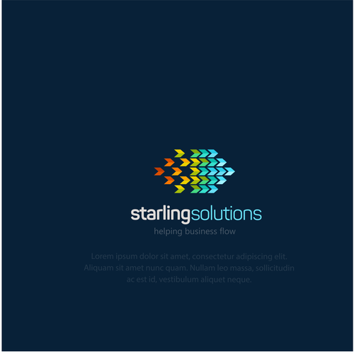 Create a starling murmuration-inspired masterpiece. Design por toometo