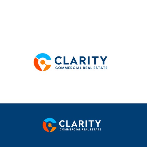 Logo + Brand Guide for Clarity Commercial Real Estate Design by Dadisigner
