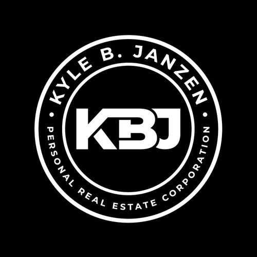 Bold 'KBJ' Logo for Real Estate Agent Design by Md. Faruk ✅