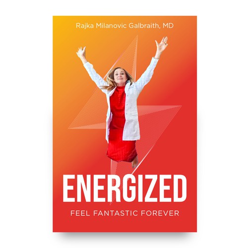 Design a New York Times Bestseller E-book and book cover for my book: Energized Design by MMQureshi