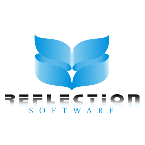 Reflection Software Logo Contest Design by drizzle