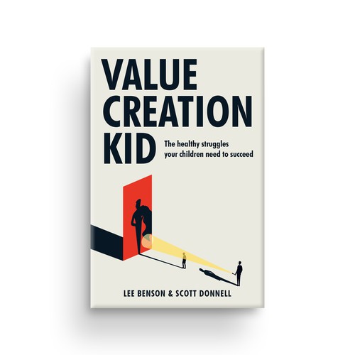 Design a simple, modern book cover that pops to make a huge social impact Design by tukoshimura