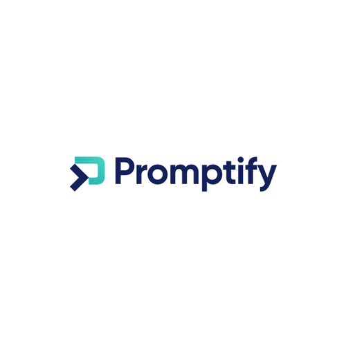 Modern, Simple and Sleek Logo for Promptify.com Design by gaviasa