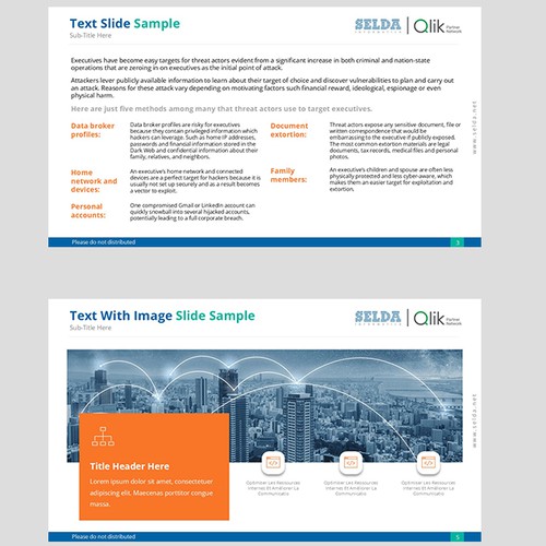 PowerPoint template contest entry by lazuardy_f