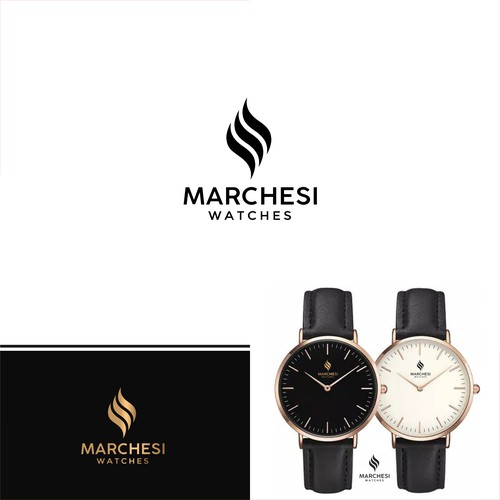 Looking for an eye catching, simple, and abstract design for my watch brand that promotes luxury Diseño de aji-aji