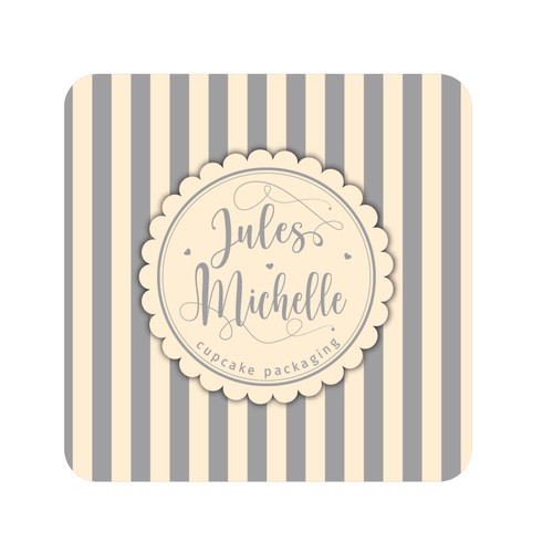 Design a cupcake packaging label Design by mademoiselle coco