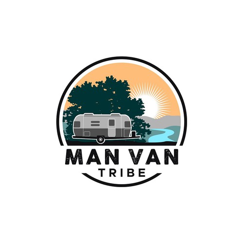 Create a Kick-A$$ Logo Design for a Man Van Tribe Community! Go Wild!!! Design von LiLLah Design